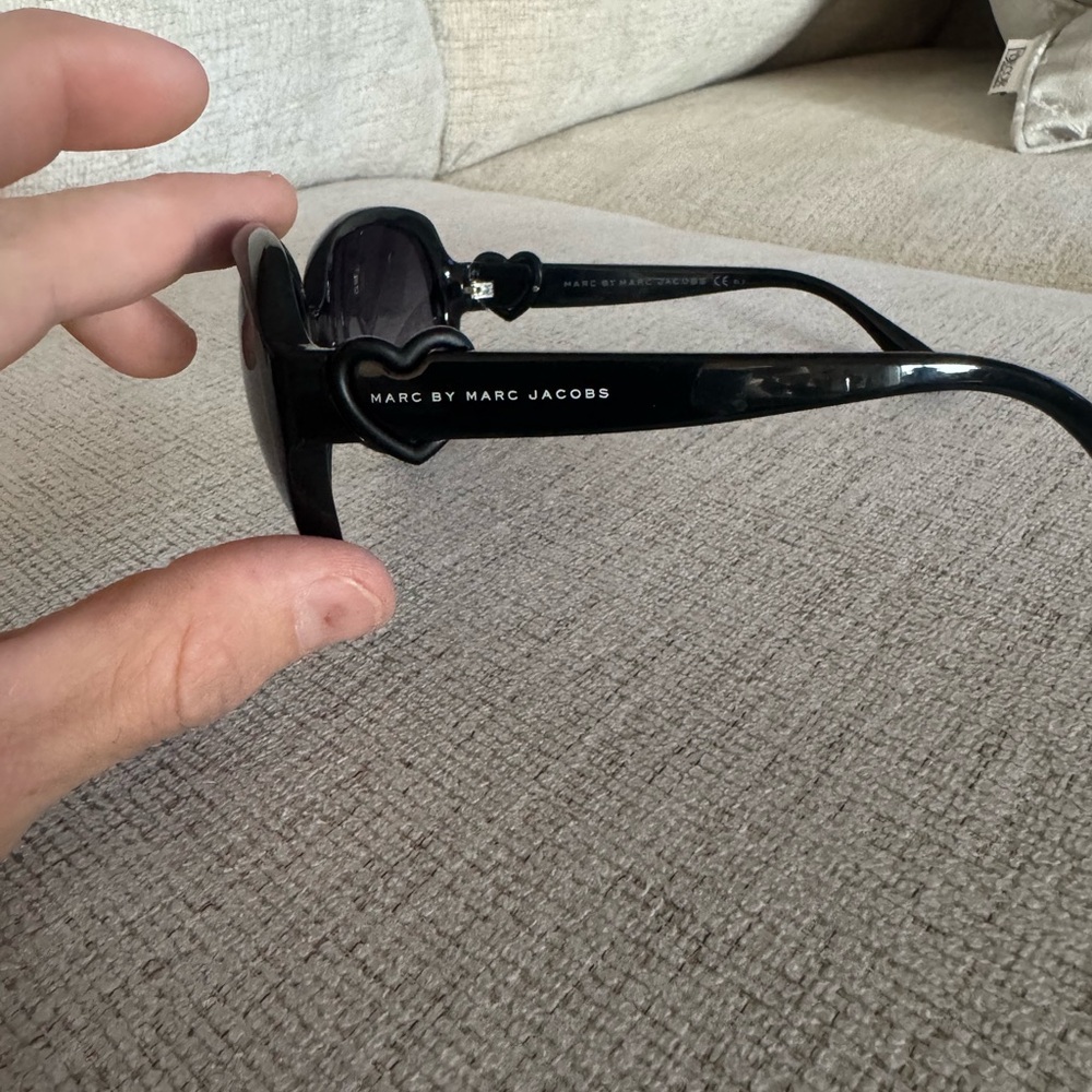 Marc by Marc Jacobs Glossy Black Sunglasses